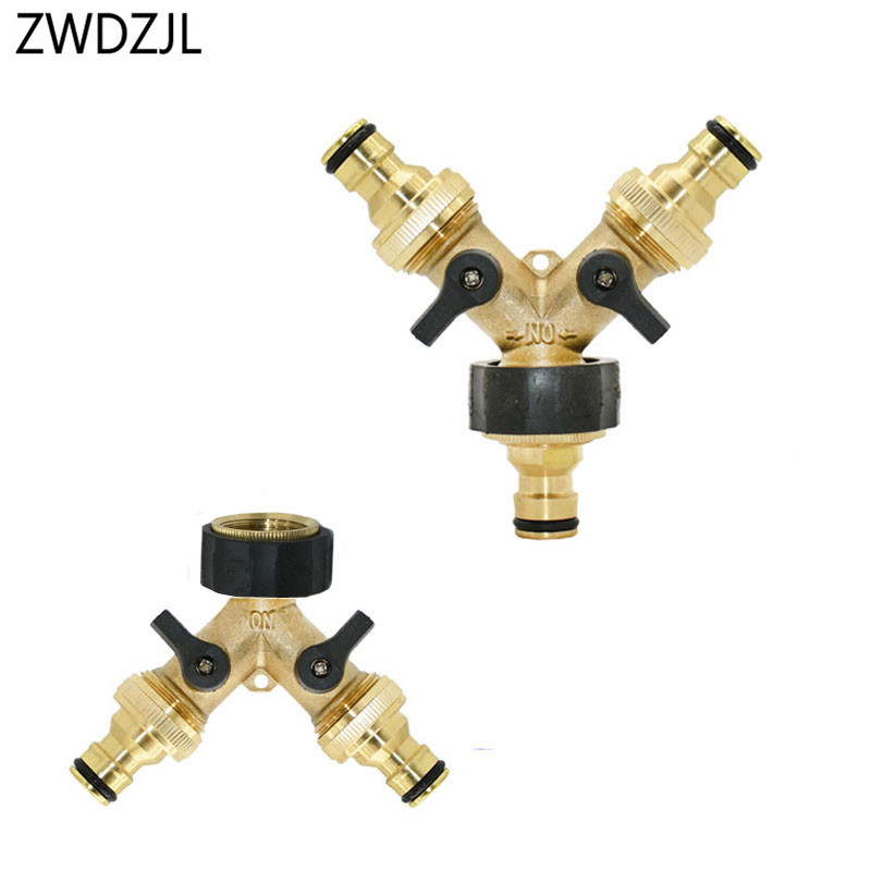 Spoke Nipple Brass - Brass 3/4' Female 2 Way Tap