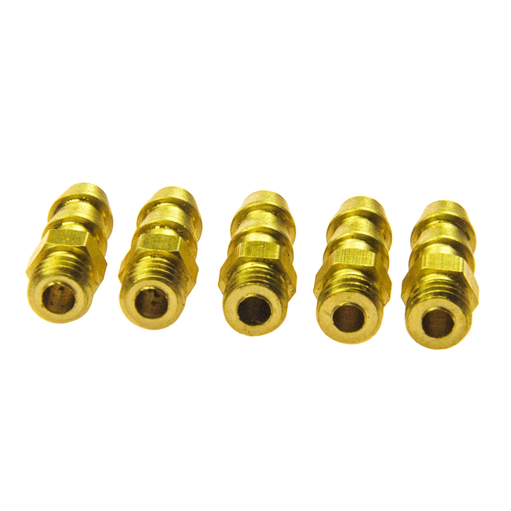 MIBIDAO 5Pcs Brass M4 Threaded - Spoke Nipple Brass review and price
