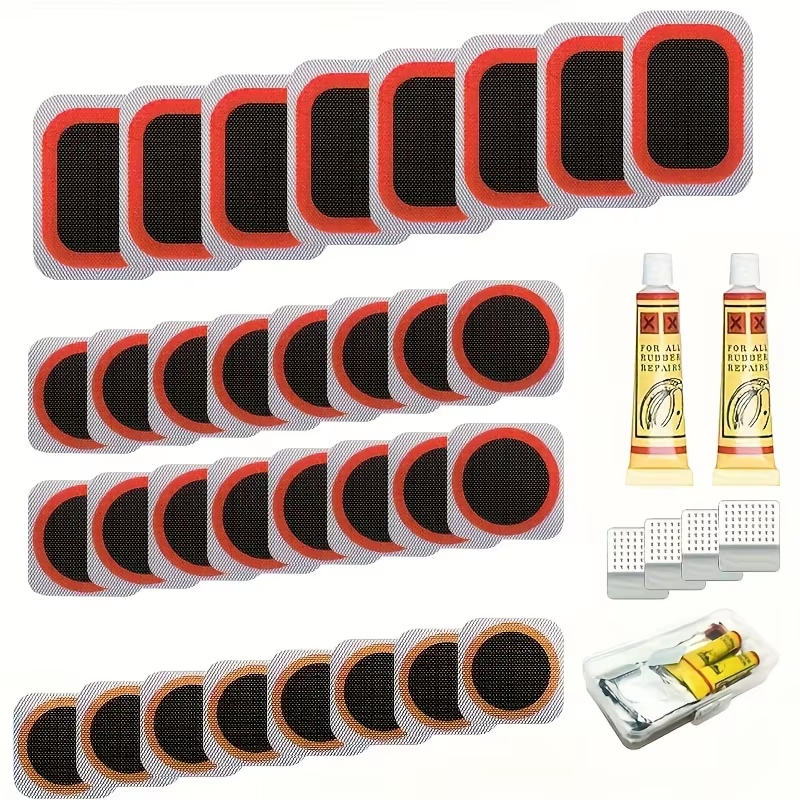 39pcs Bike Tire Repair Kit - B - Mountain Biking Tube review and price
