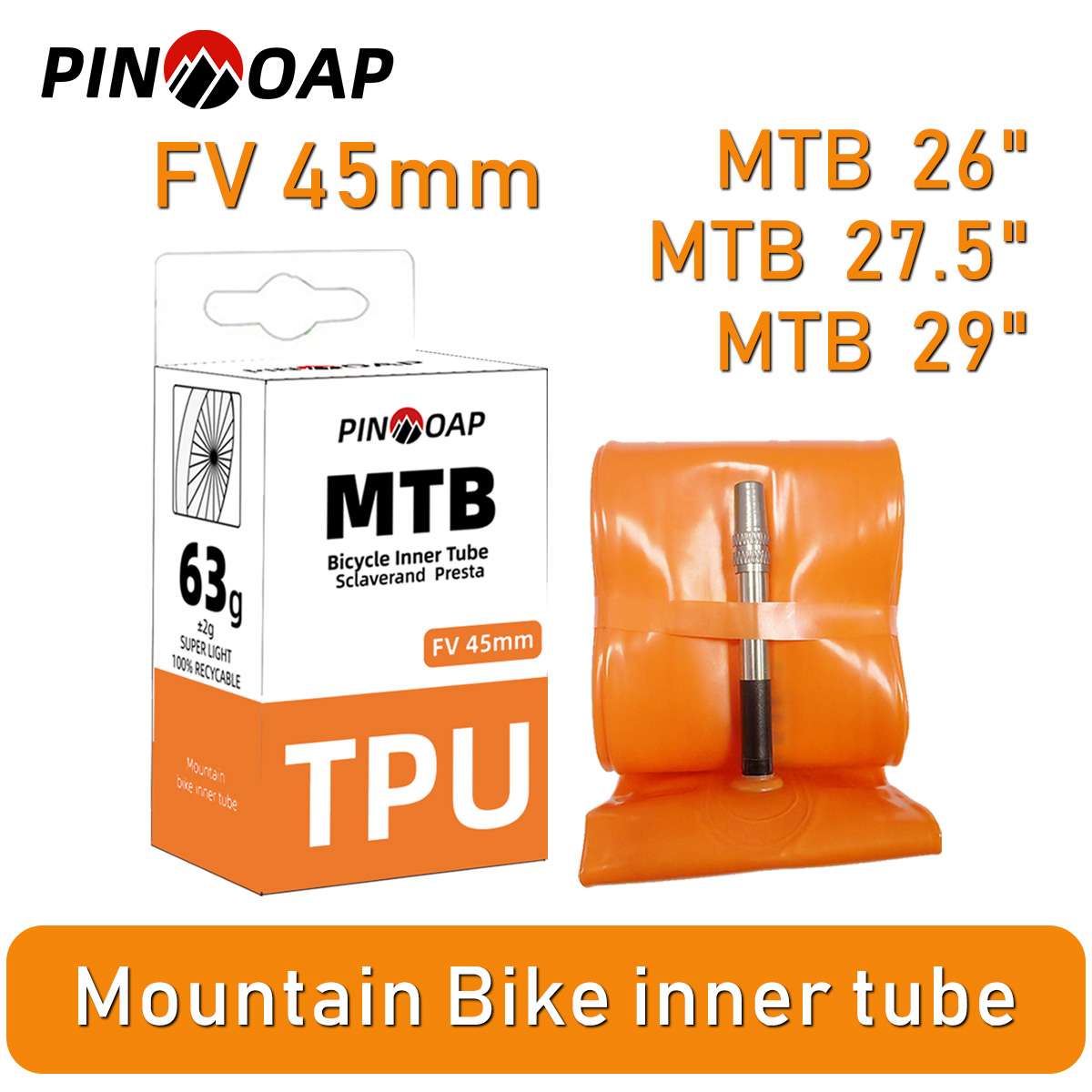 PINMOAP Mountain Bike Inner Tu - Mountain Biking Tube review and price