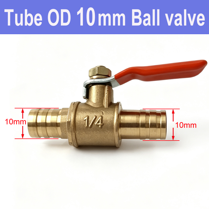 Small Red Handle Brass Shutoff - Spoke Nipple Brass review and price