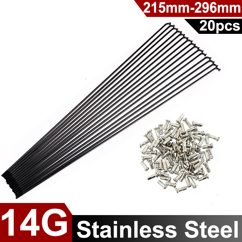 20Pcs 14G 2.0mm Stainless Stee - Spoke Nipple Brass review and price
